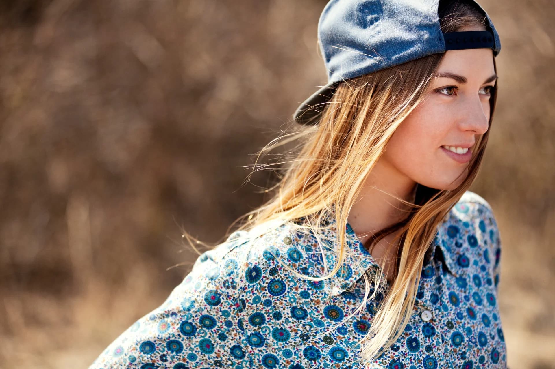 Model wearing a HAHT cap